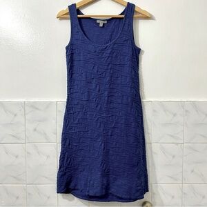 Horny Toad Women’s XS Blue Sleeveless Organic Cotton Beach Casual Tank Dress